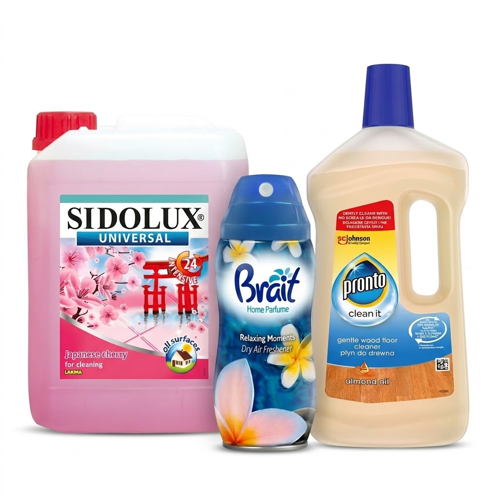 Prostředky na úklid